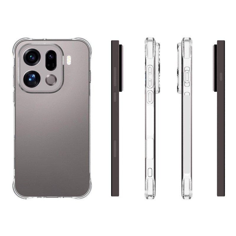 Skal För Oppo Find X9 Pro 5g Förstärkt Genomskinlig