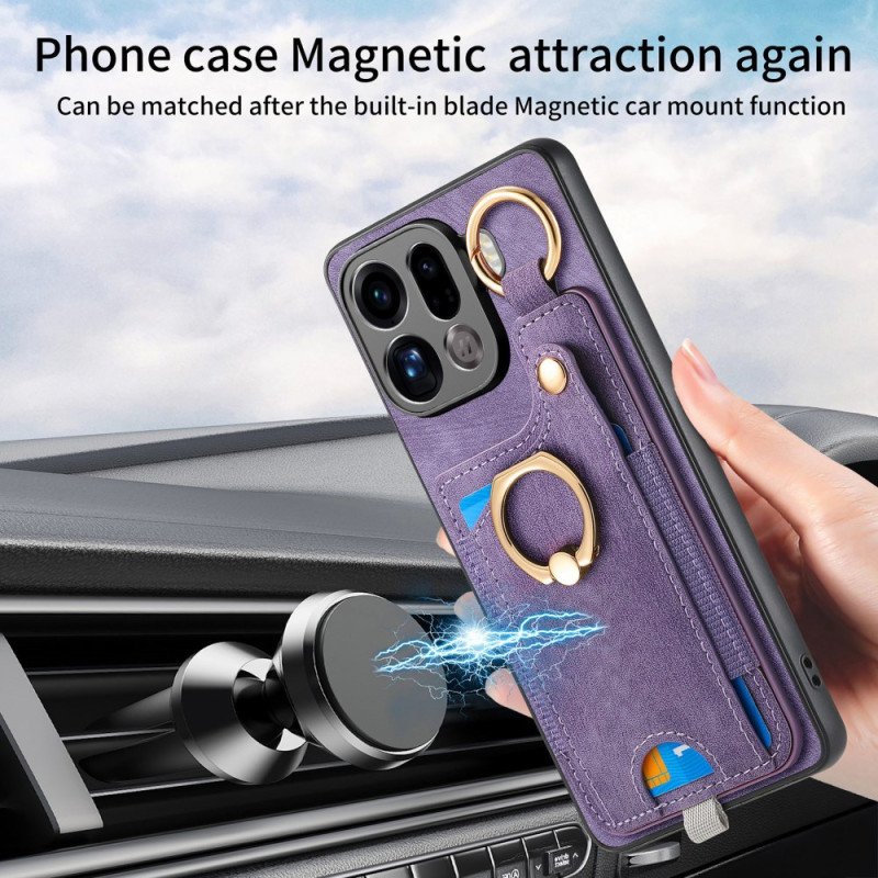 Skal Oppo Find X9 Pro 5g Korthållare Och Ringhållare