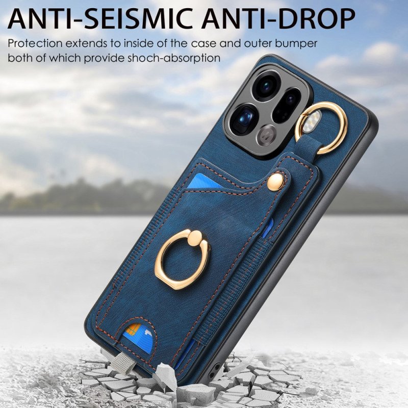 Skal Oppo Find X9 Pro 5g Korthållare Och Ringhållare