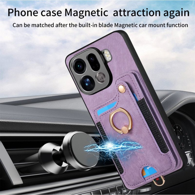 Skal Oppo Find X9 Pro 5g Rfid-korthållare I Retrodesign