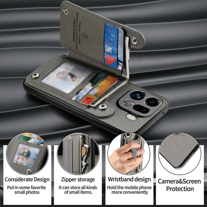 Skal Oppo Find X9 Pro 5g Rfid-plånbok