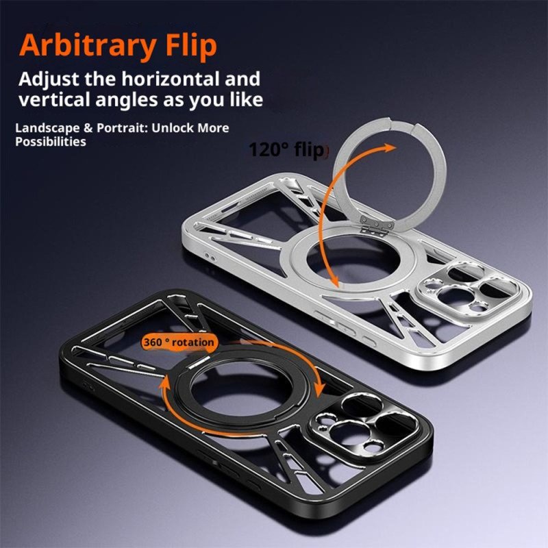 Skal Oppo Find X9 Pro 5g Roterande Magnetiskt Stativ Och Värmeavledning