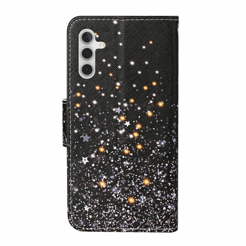 Fodral För Samsung Galaxy A16 5g Svart Mönster
