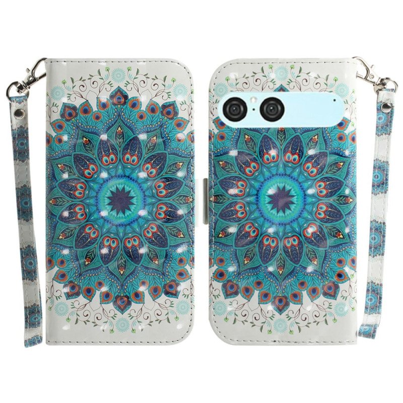 Fodral För Sony Xperia 10 Vii Grönt Mandalaband