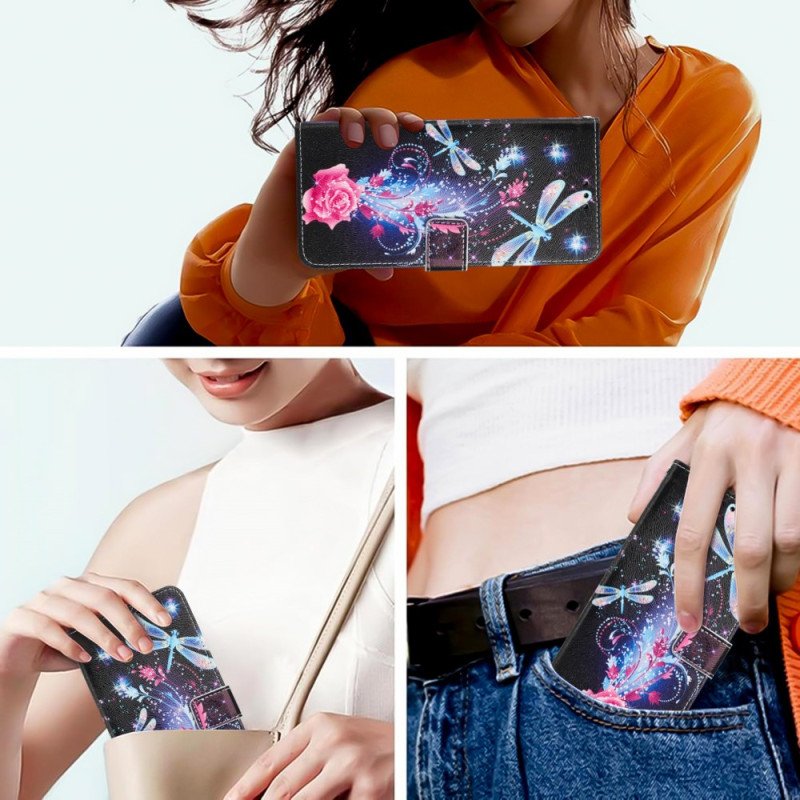 Fodral För Sony Xperia 10 Vii Trollsländor