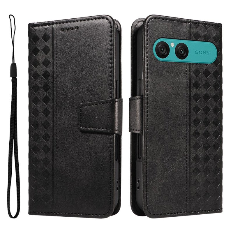Fodral Sony Xperia 10 Vii Diamantmönster