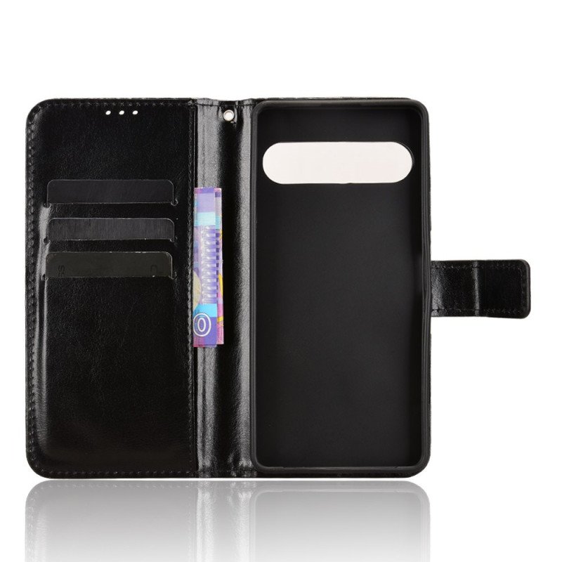 Fodral Sony Xperia 10 Vii Flashigt Konstläder