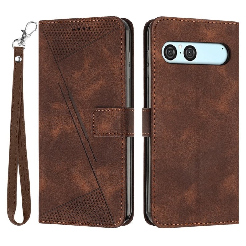 Fodral Sony Xperia 10 Vii Geometrisk Design