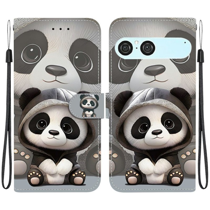 Fodral Sony Xperia 10 Vii Söt Panda