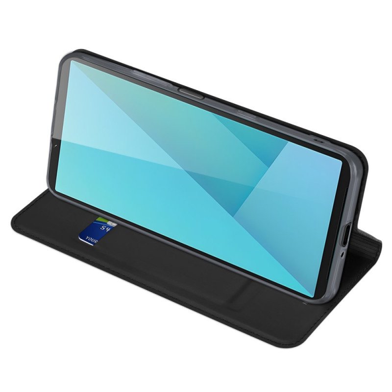 Folio-fodral Sony Xperia 10 Vii Skin Pro Series Dux Ducis