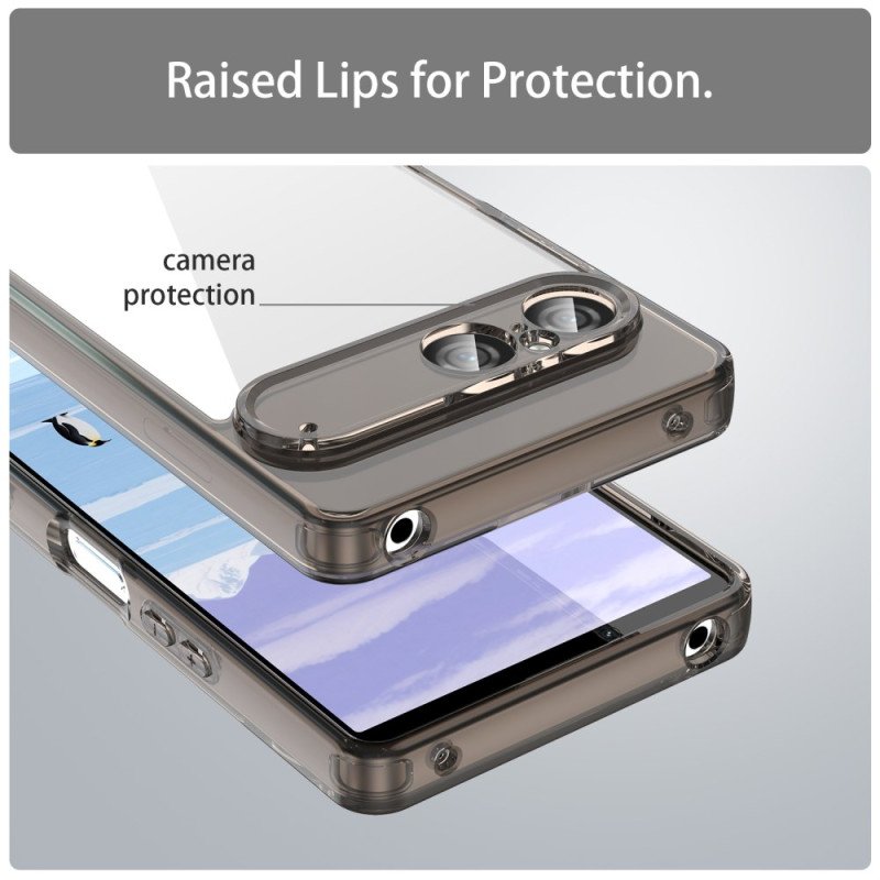 Skal Sony Xperia 10 Vii Genomskinlig Silikon