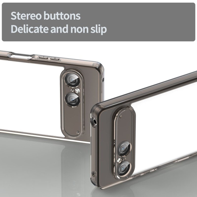 Skal Sony Xperia 10 Vii Genomskinlig Silikon