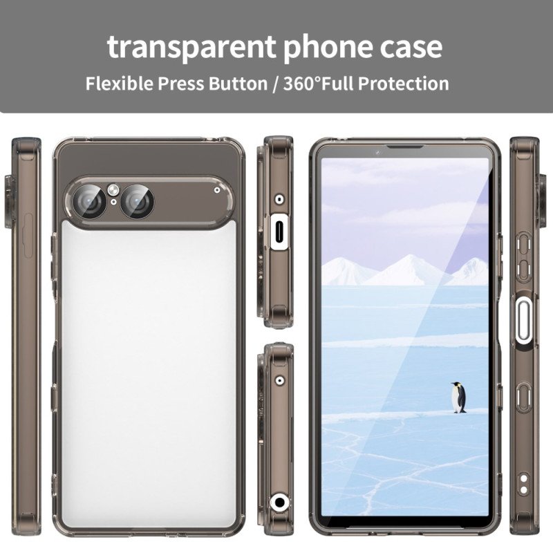 Skal Sony Xperia 10 Vii Genomskinlig Silikon