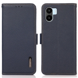 Folio-fodral Xiaomi Redmi A1 Litchi Läder Khazneh Rfid