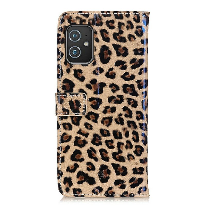 Fodral Asus Zenfone 8 Vanlig Leopard