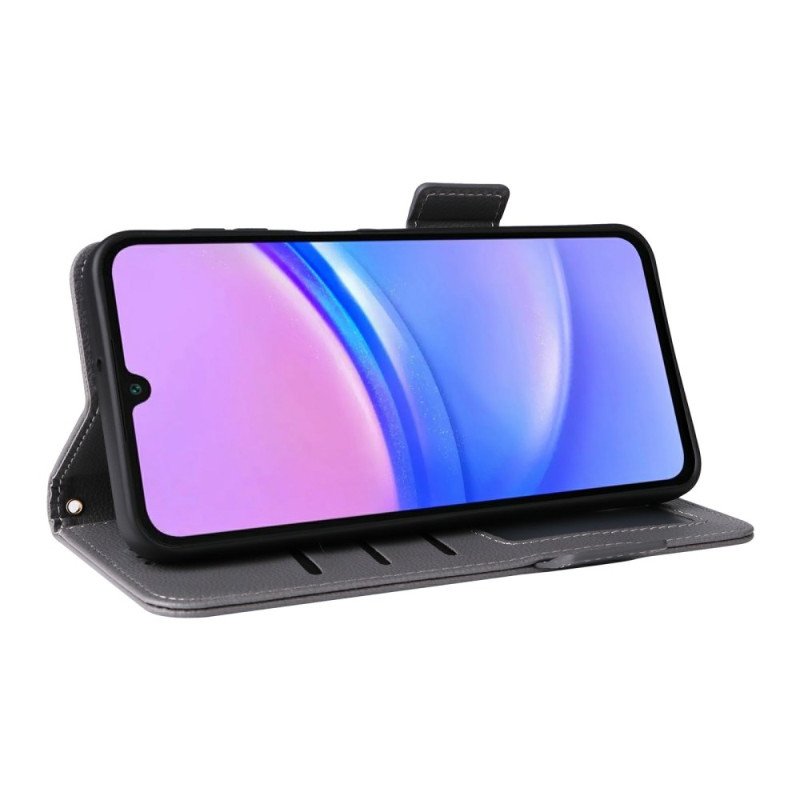 Fodral För Samsung Galaxy A17 4g / 5g Konstläder Med Rem