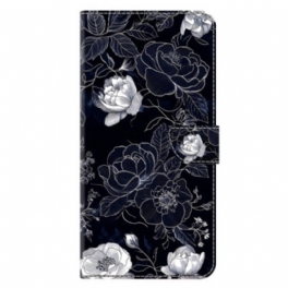 Fodral För Samsung Galaxy A17 4g / 5g Vintageblommor