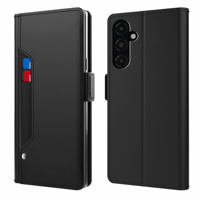 Fodral Samsung Galaxy A17 4g / 5g Spegel Och Korthållare