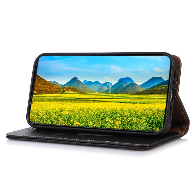 Folio-fodral Samsung Galaxy A17 4g / 5g Läder Khazneh