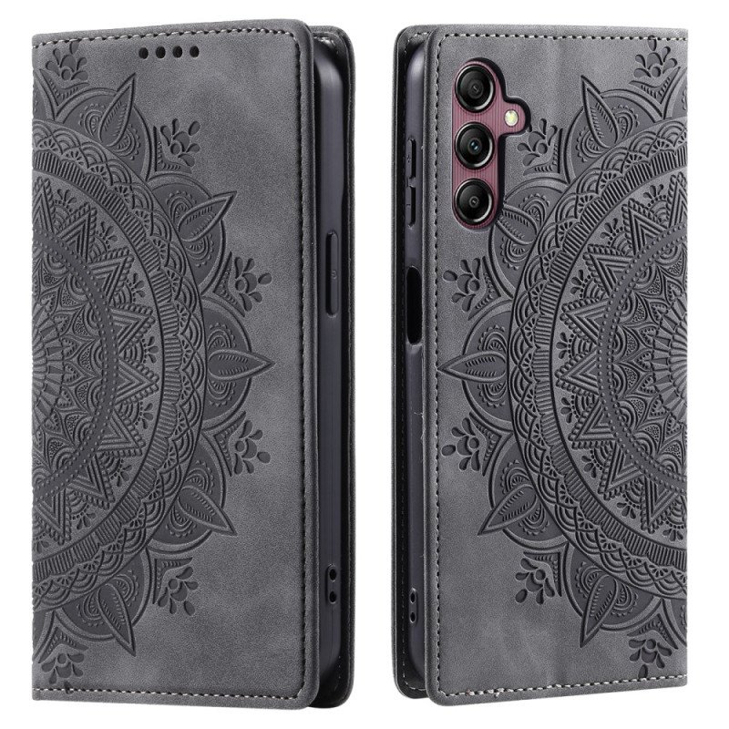 Folio-fodral Samsung Galaxy A17 4g / 5g Mandala I Mockaeffekt