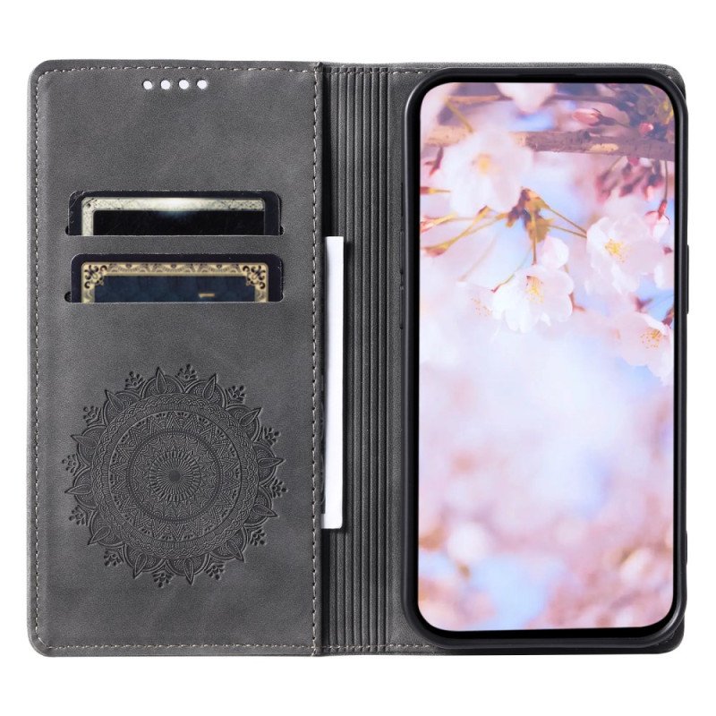 Folio-fodral Samsung Galaxy A17 4g / 5g Mandala I Mockaeffekt