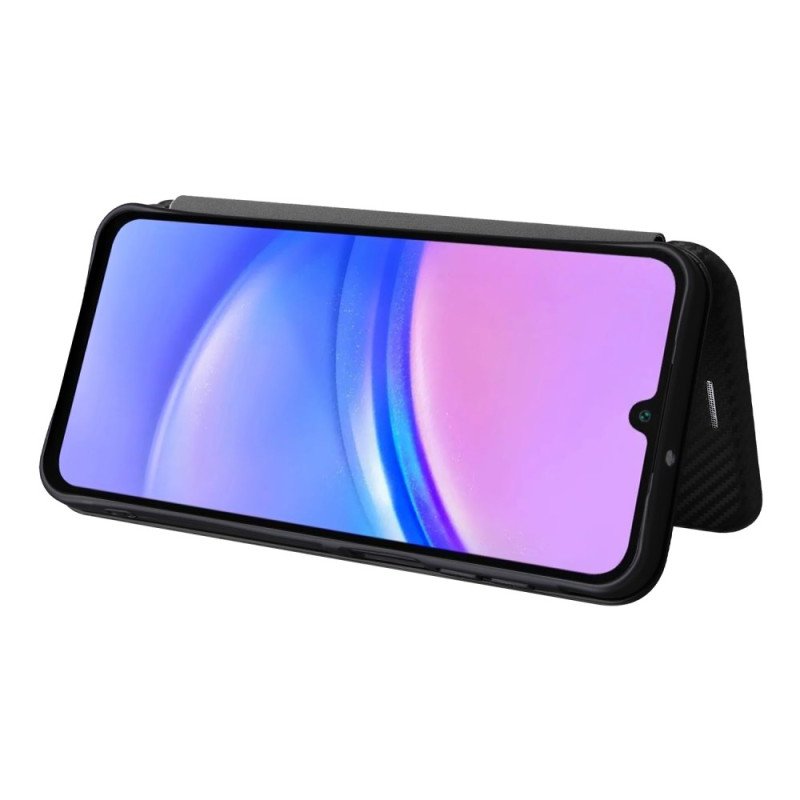 Folio-fodral Samsung Galaxy A17 4g / 5g Telefonfodral Kolfiber