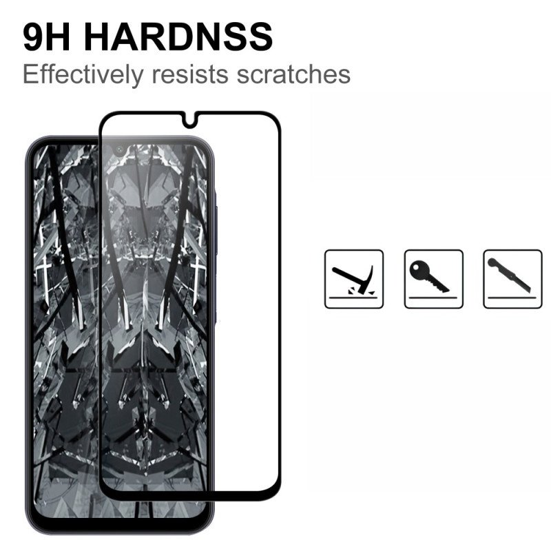 Heltäckande Skärmskydd I Härdat Glas För Samsung Galaxy A17 4g / A17 5g