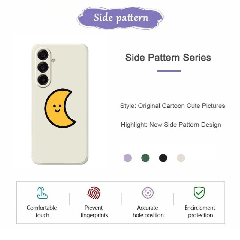 Skal För Samsung Galaxy A17 4g / 5g Måne