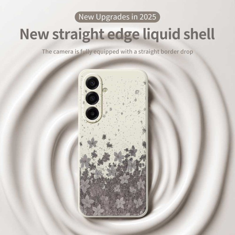 Skal Samsung Galaxy A17 4g / 5g Grå Blommig