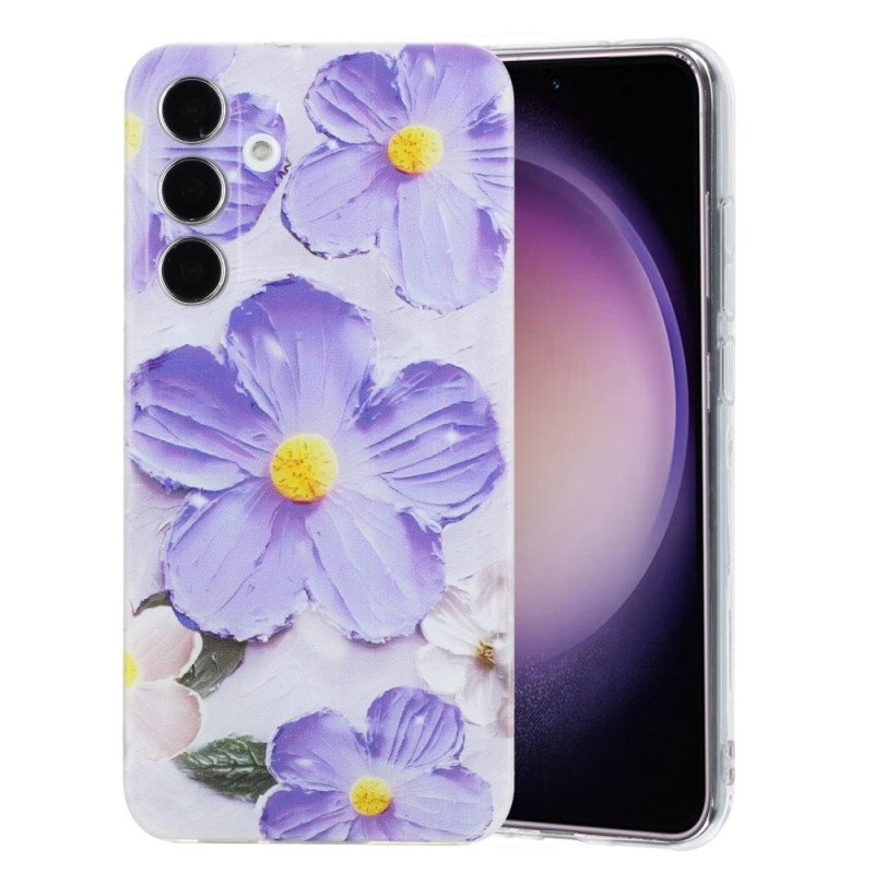 Skal Samsung Galaxy A17 4g / 5g Lila Blommor