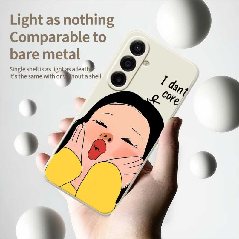 Skal Samsung Galaxy A17 4g / 5g Telefonfodral Jag Bryr Mig Inte