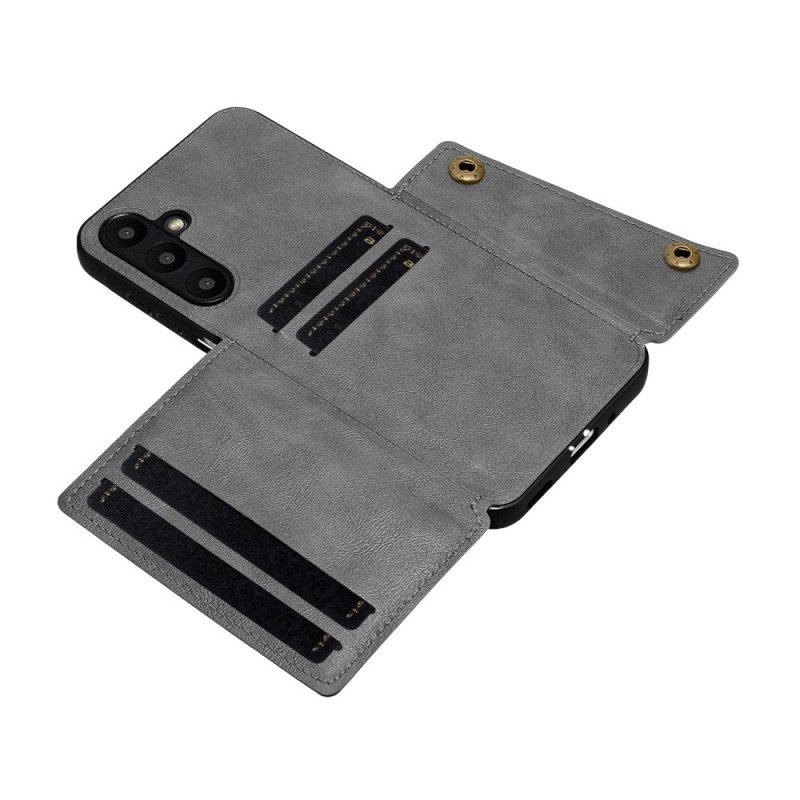 Skal Samsung Galaxy A17 4g / 5g Telefonfodral Korthållare Med Lädereffekt