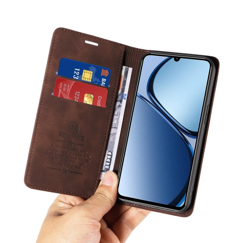 Folio-fodral Realme Note 60 Rfid-blockerande Betopnice