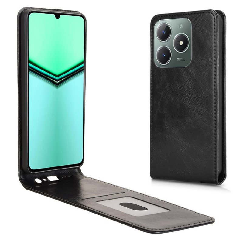 Läderskal Fodral Realme Note 60 Vertikal Flikdesign