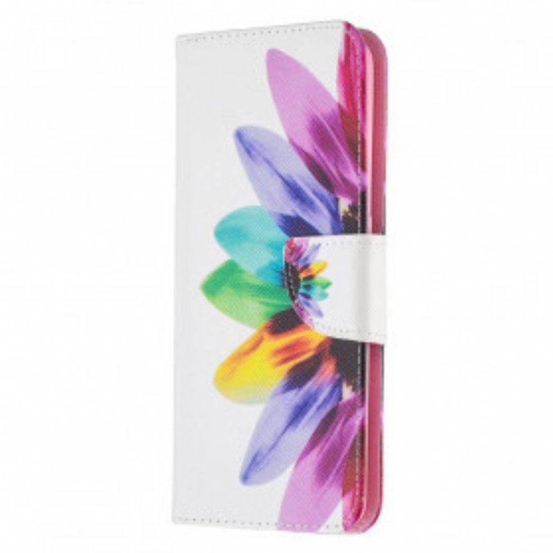 Fodral Oppo A94 5G Akvarell Blomma