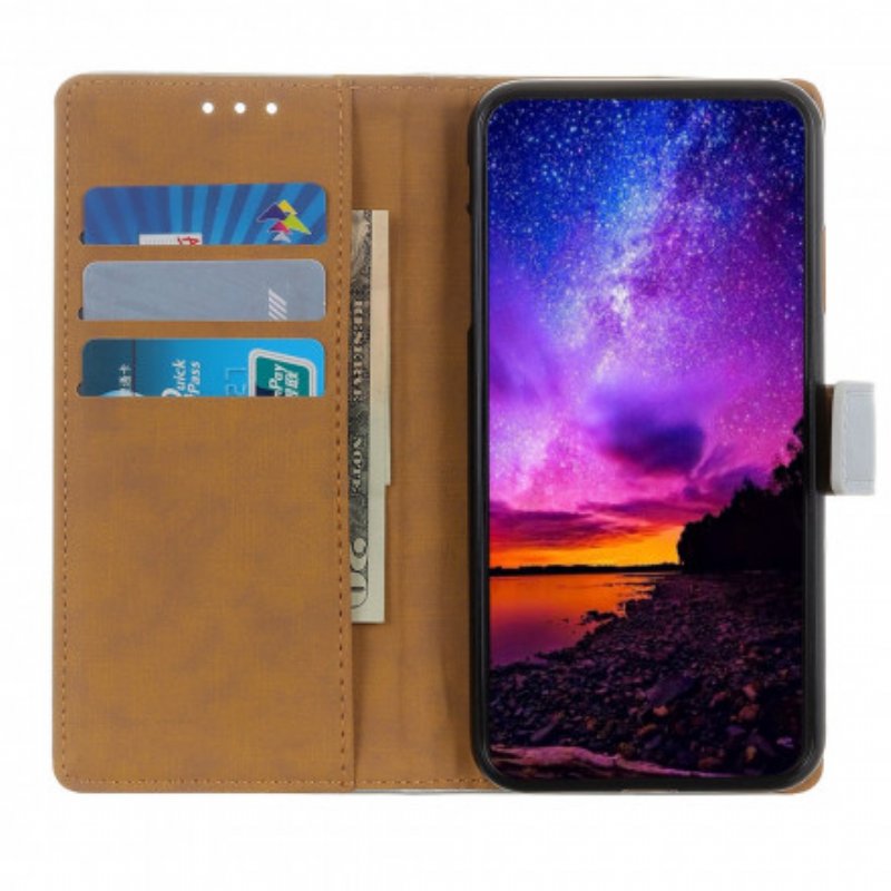 Fodral Oppo A94 5G Vanligt Konstläder