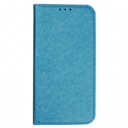 Folio-fodral Samsung Galaxy S24 Fe Korsstruktur