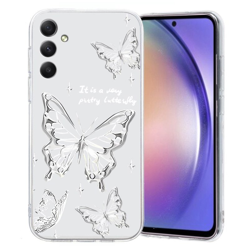 Skal För Samsung Galaxy S24 Fe Fjärilsmönster