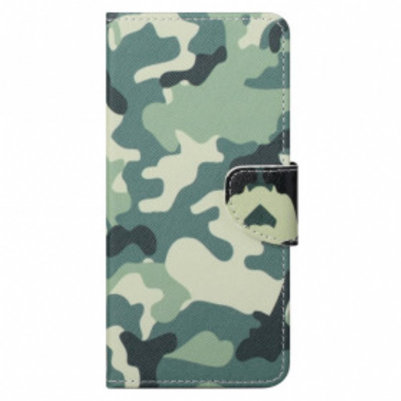 Folio-fodral Motorola Edge 20 Pro Militärt Kamouflage
