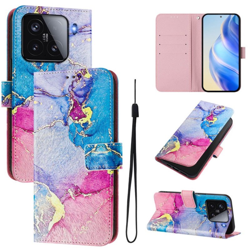 Fodral För Xiaomi 15 Flerfärgad Marmor