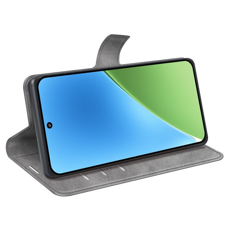 Fodral För Xiaomi 15 Lädermodell