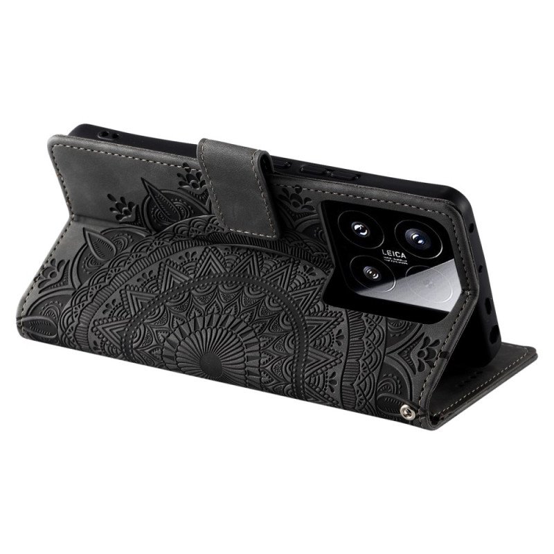 Fodral För Xiaomi 15 Mandala-mockaeffekt