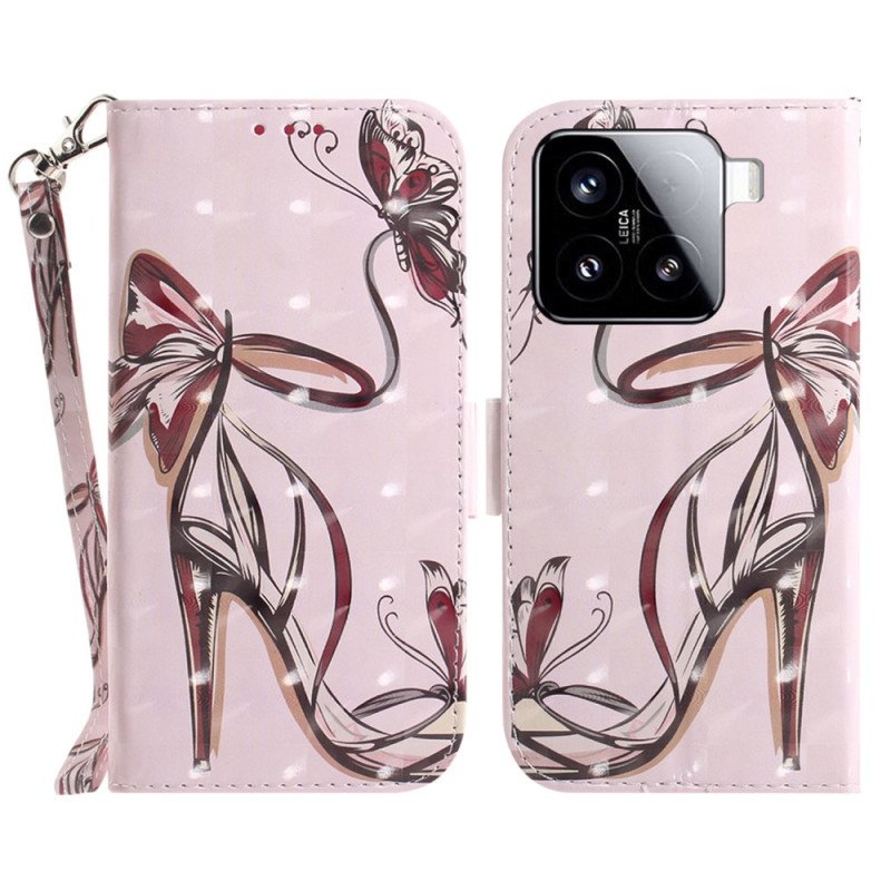 Fodral För Xiaomi 15 Pumps Med Snöre