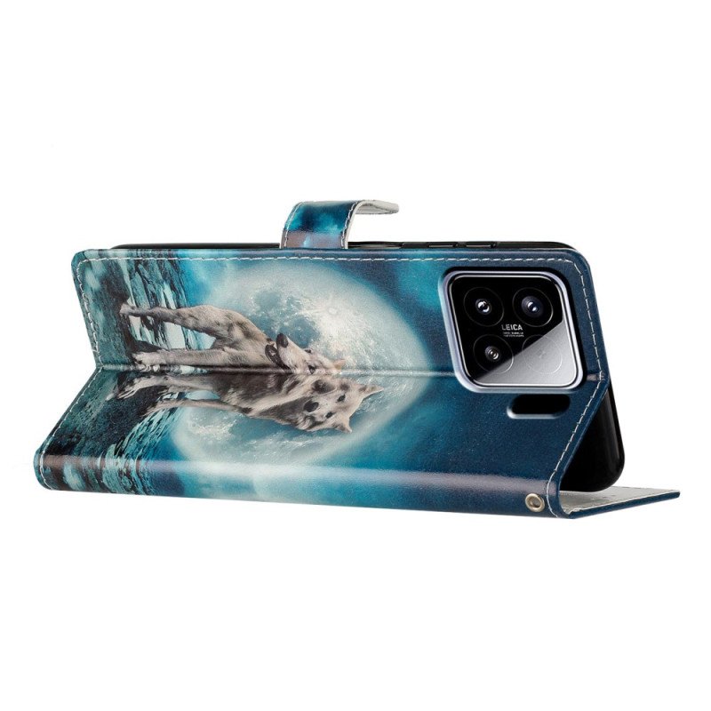 Fodral För Xiaomi 15 Två Vargar