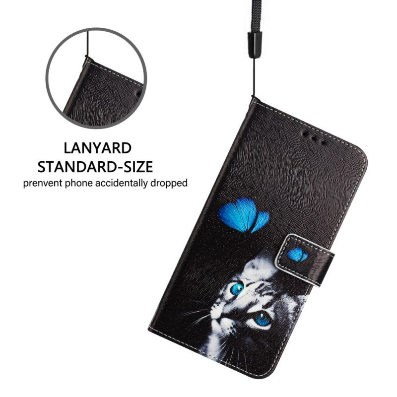 Fodral Xiaomi 15 Fjäril Och Katt