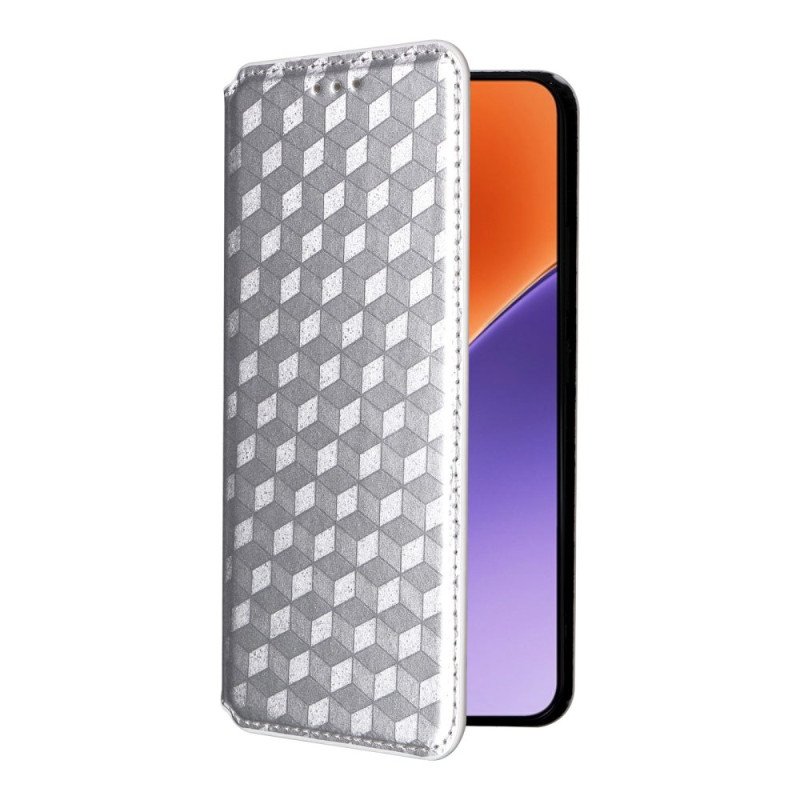 Folio-fodral Xiaomi 15 Telefonfodral 3d-diamanter
