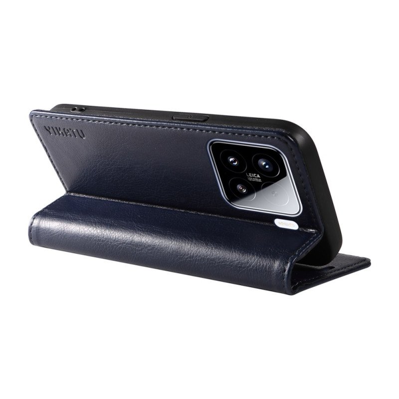 Folio-fodral Xiaomi 15 Telefonfodral Yikatu Vintagestil