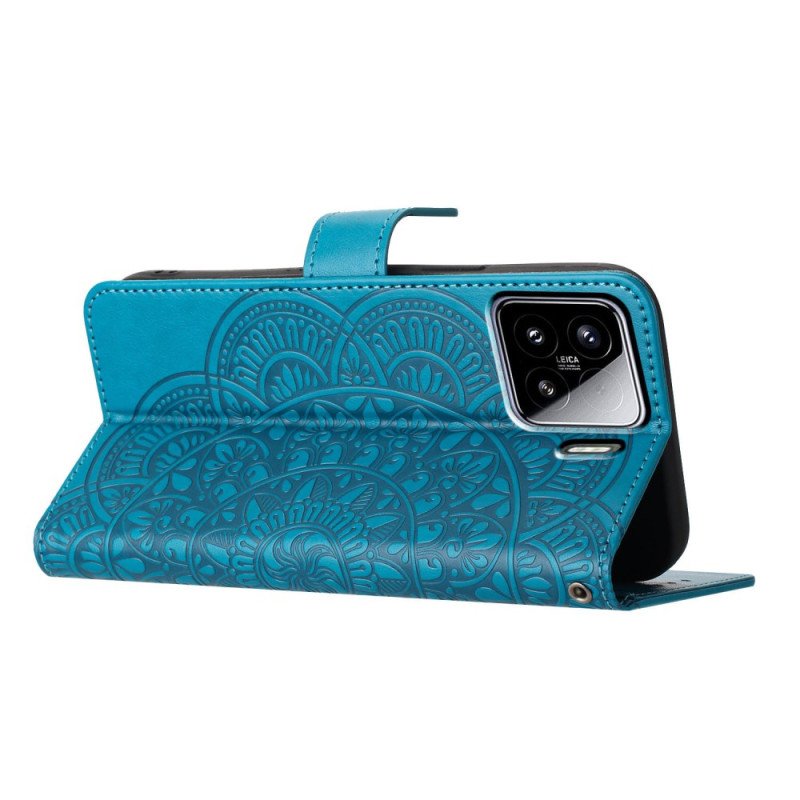 Läderfodral Xiaomi 15 Telefonfodral Mandala Mönster