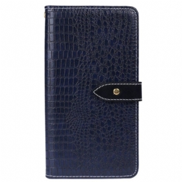 Läderskal Fodral Xiaomi 15 Idewei Krokodilmönster