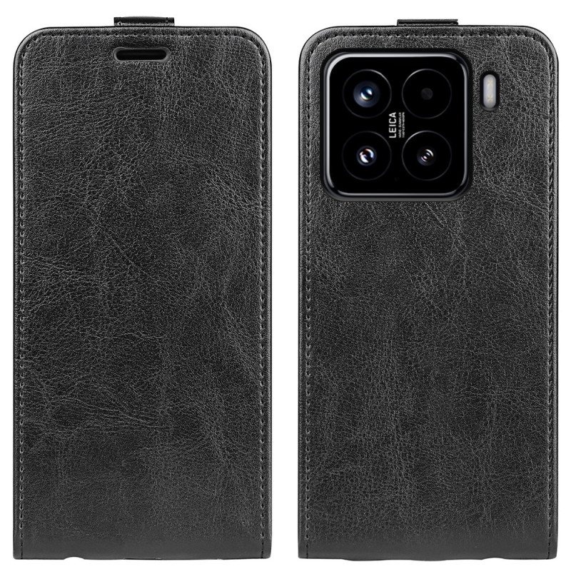 Läderskal Fodral Xiaomi 15 Vertikalt Fällbart Fodral
